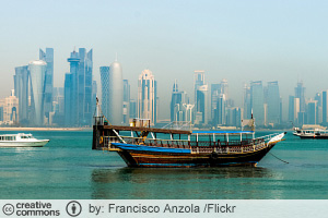 Doha, Qatar (CC License: Attribution 2.0 Generic)