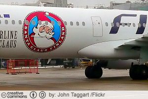 Finnair, Joulupukin virallinen lentoyhtiö (CC License: Attribution-ShareAlike 2.0 Generic)