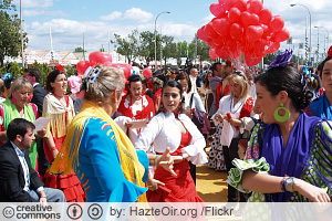 Feria de Abril, Espanja (CC License: Attribution-ShareAlike 2.0 Generic)