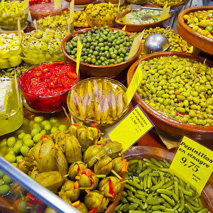 Mercat de l'Olivarin hintoja