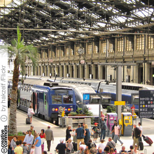 Gare de Lyon (CC License: Attribution 2.0 Generic)