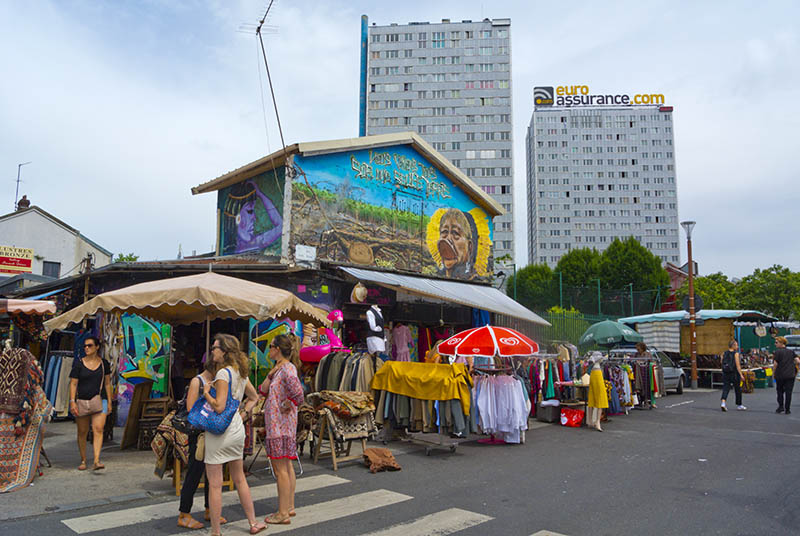 Marche aux Pucesin tornitalot