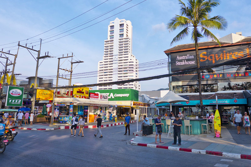 Rantakatu, Patong