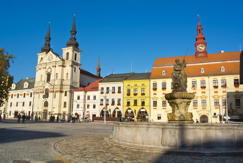 Masarykovo Namesti -aukio, Jihlava