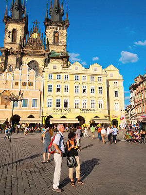 Staromestske Namesti - Vanhankaupungin aukio