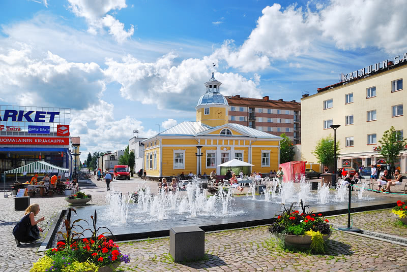 Kajaani, Tori (tyskuva)