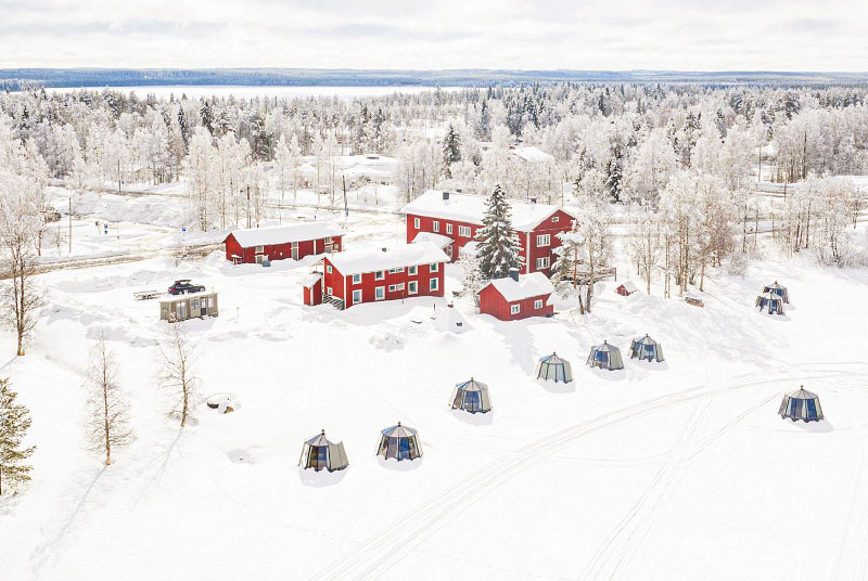 Talvinen Arctic Guesthouse & Igloos (tyskuva)