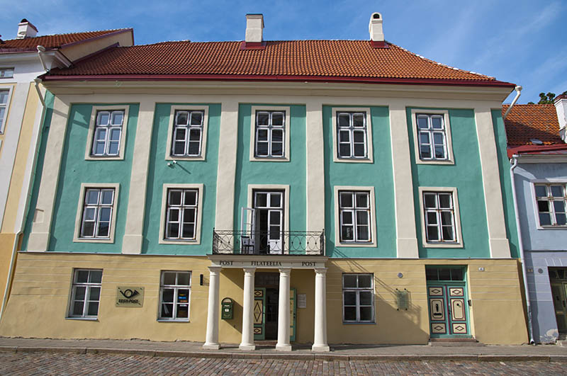 Rakennus, jossa Pietari Suuri ypyi