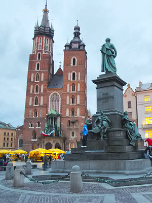 rynek Glowny, Krakova