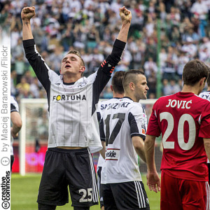 Legia Warszawa - Wisla Krakow (CC License: Attribution 2.0 Generic)