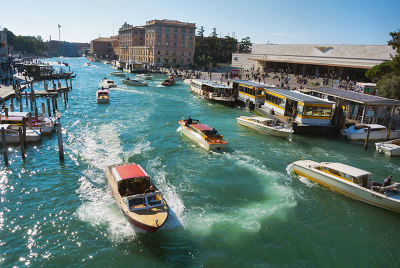 Grand Canal -kanavan liikennett, Venetsia