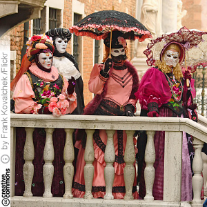 Venetsian karnevaalit (CC License: Attribution 2.0 Generic)