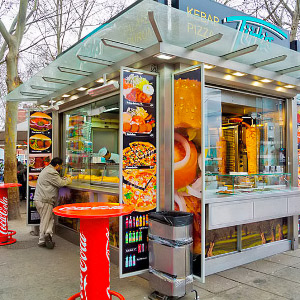 Kebab-koju, Schwedenplatz